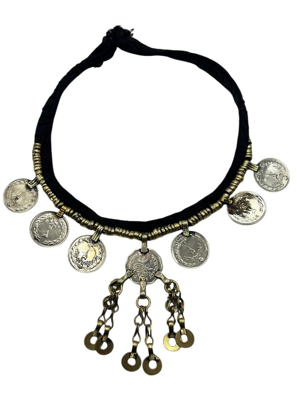 Afghan Turkmen Tribal Ethnic Kuchi Necklace