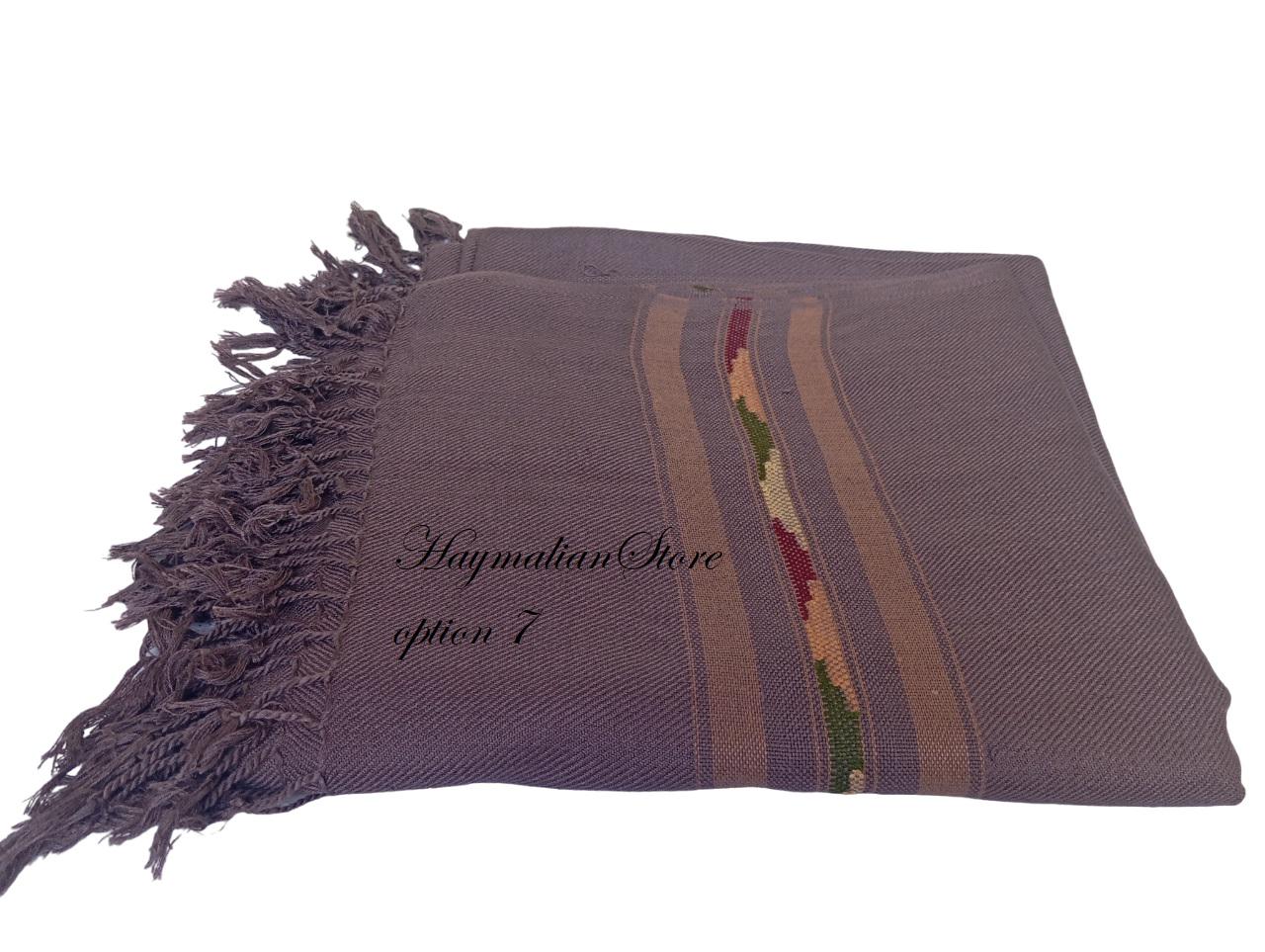 Afghan Wool Patu Blanket: Traditional Winter Shawl