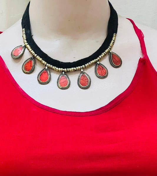 Afghan Turkmen Tribal Ethnic Kuchi Necklace
