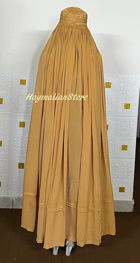Abaya, Veils Muslim Scarf, Afghan Women Burqa-Abaya, Islamic Kaftan Muslim Hijab
