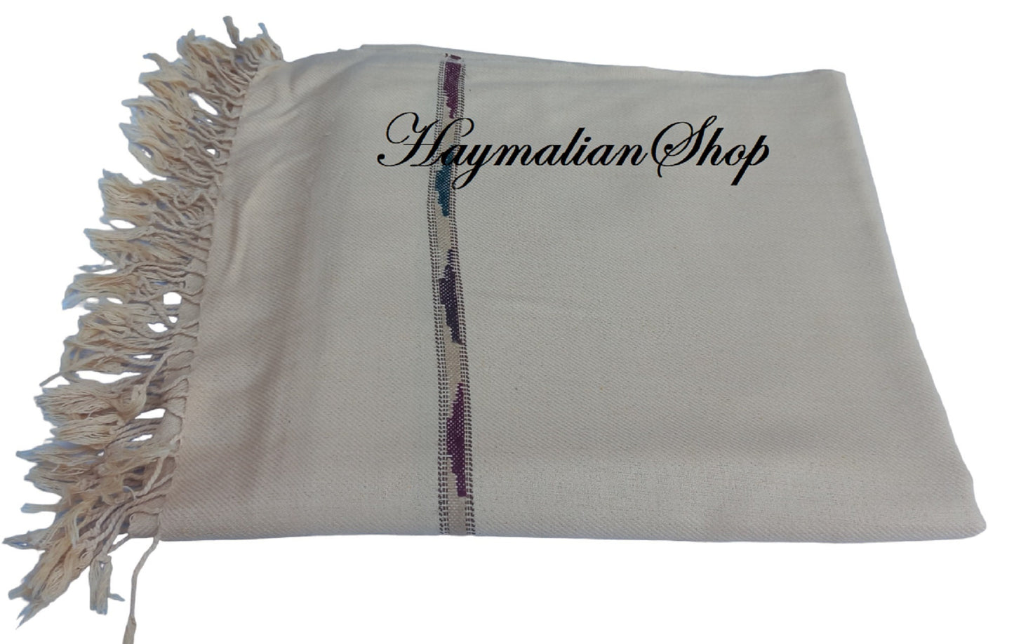 Multi Colors Acrylic Tassol Warm Shawl For Men Patu Shawl: Traditional Winter Shawls