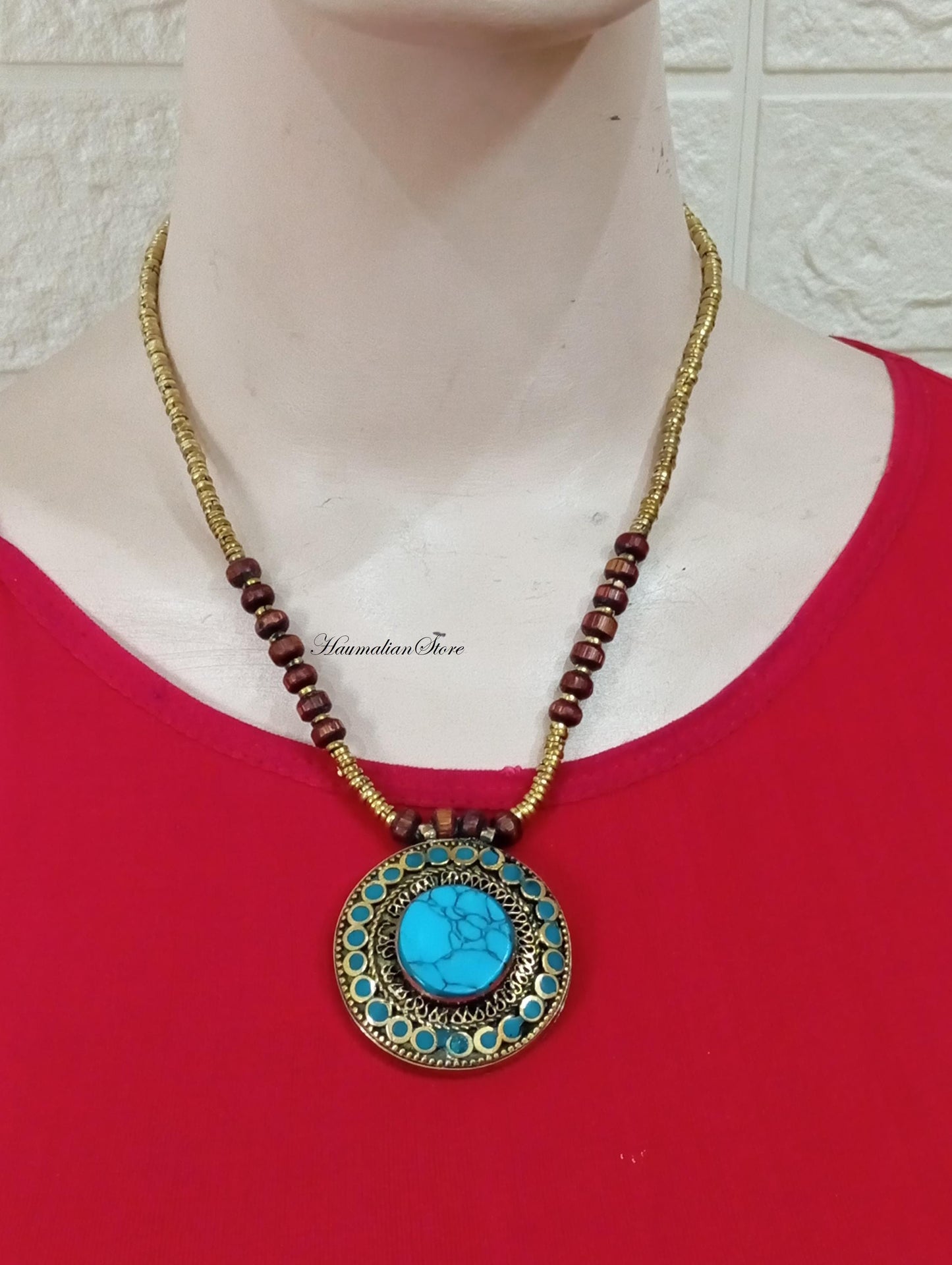 Afghan Turkmen Kuchi Necklace: Ethnic Tribal Jewelry