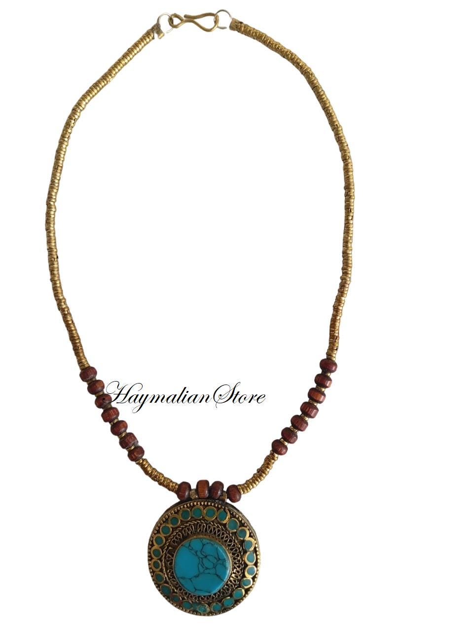 Afghan Turkmen Kuchi Necklace: Ethnic Tribal Jewelry