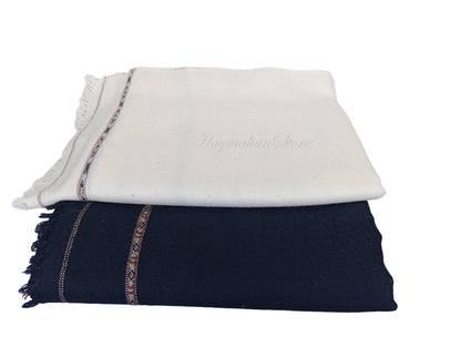 Afghan Wool Patu Blanket: Lightweight Winter Shawl, Traditional Design