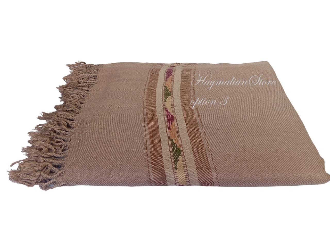 Afghan Wool Patu Blanket: Traditional Winter Shawl