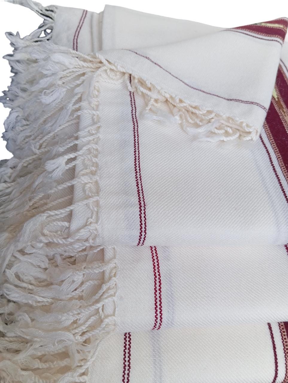 Afghan Wool Patu Blanket: Traditional Winter Shawl