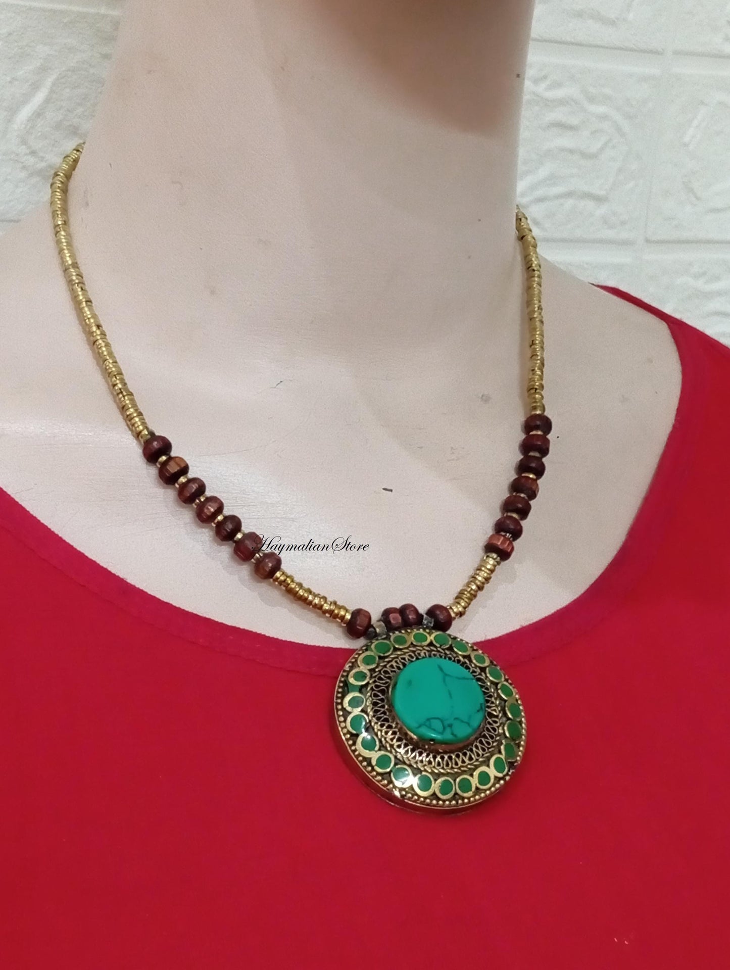 Afghan Turkmen Kuchi Necklace: Ethnic Tribal Jewelry