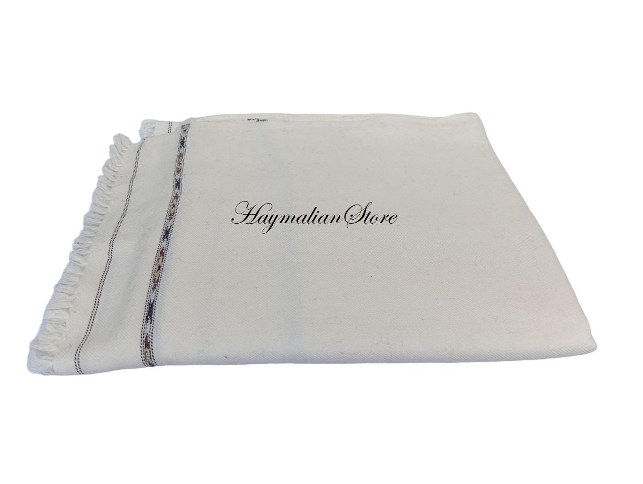 Afghan Wool Patu Blanket: Lightweight Winter Shawl, Traditional Design