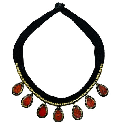 Afghan Turkmen Tribal Ethnic Kuchi Necklace
