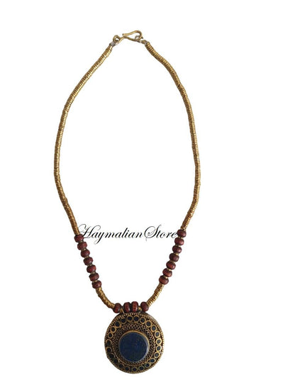 Afghan Turkmen Kuchi Necklace: Ethnic Tribal Jewelry