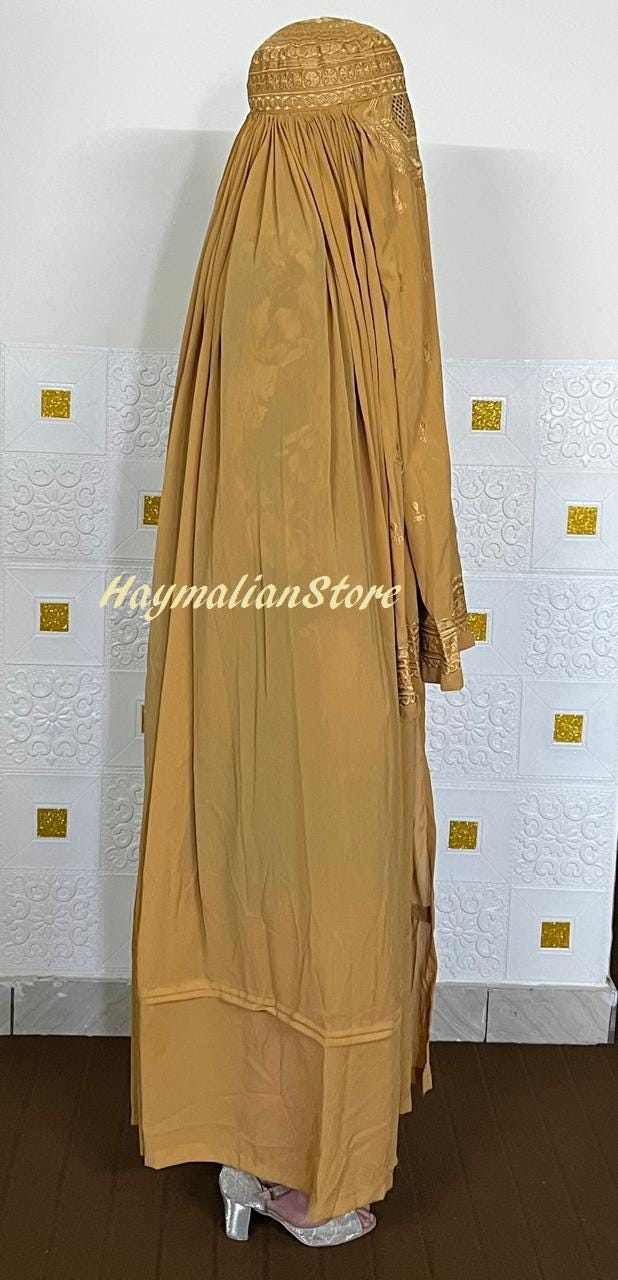 Abaya, Veils Muslim Scarf, Afghan Women Burqa-Abaya, Islamic Kaftan Muslim Hijab