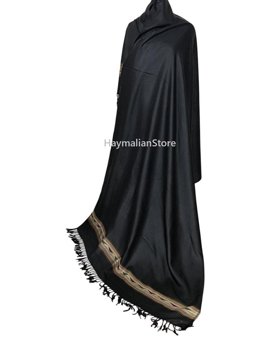 Afghan Wool Patu Blanket: Traditional Winter Shawl