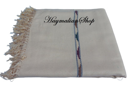 Multi Colors  Acrylic Tassol Warm Shawl For Men Patu Shawl: Traditional Winter Shawls