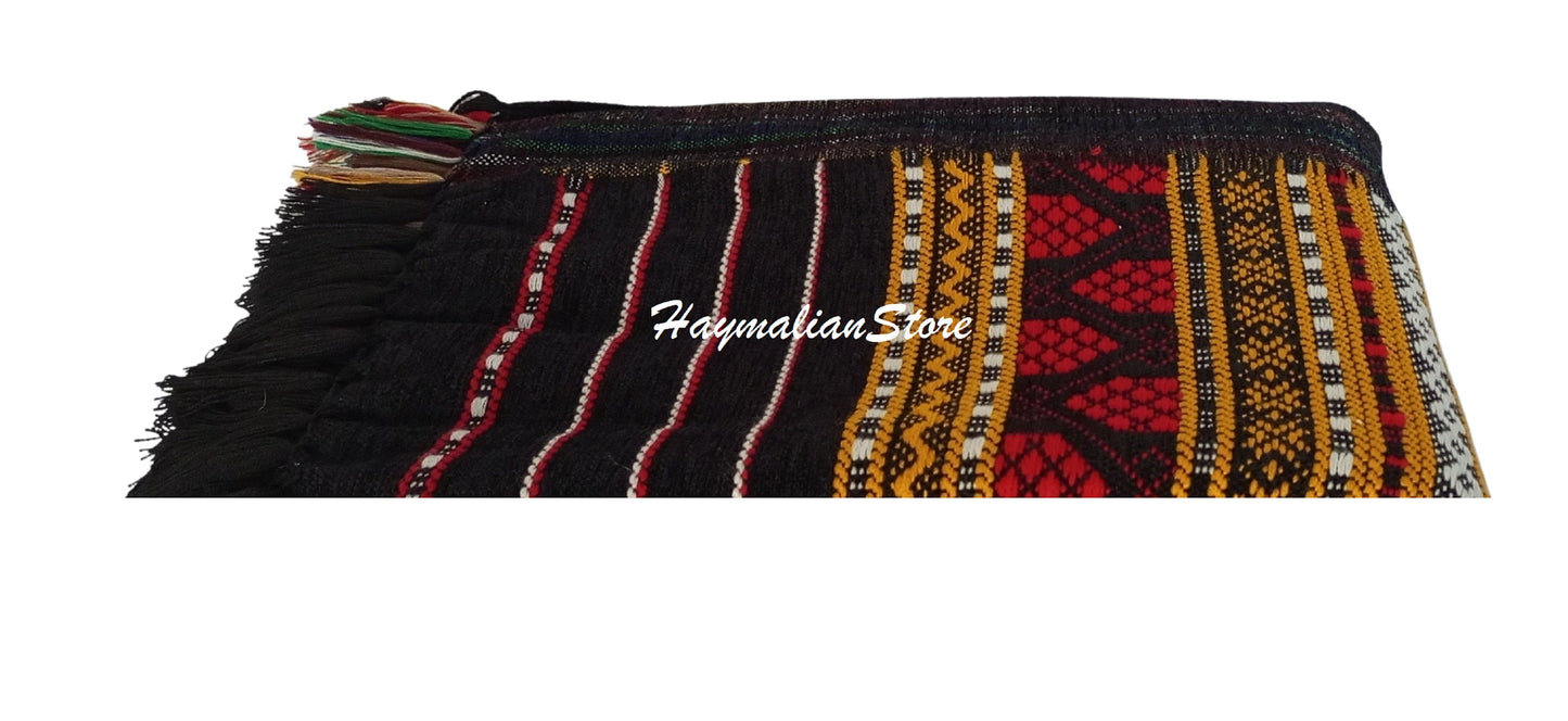 Handmade Velvet Afghan Patu Soft And Warm Blanket Shawl: Winter Peshawar Design