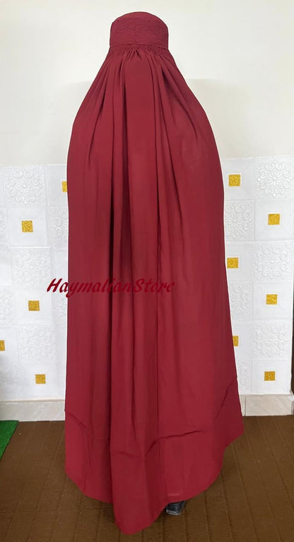 Abaya, Veils Muslim Scarf, Afghan Women Burqa-Abaya, Islamic Kaftan Muslim Hijab