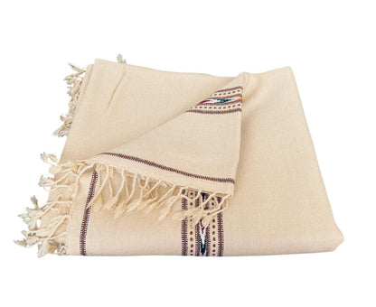 Afghan Wool Patu Blanket: Traditional Winter Shawl