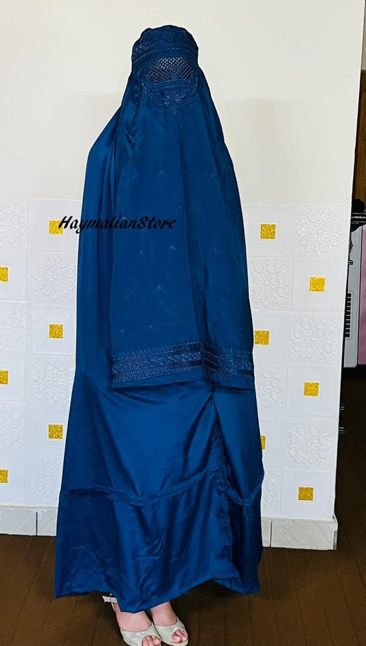 Abaya, Veils Muslim Scarf, Afghan Women Burqa-Abaya, Islamic Kaftan Muslim Hijab