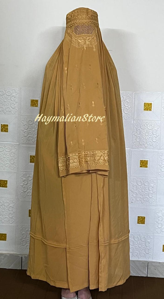 Abaya, Veils Muslim Scarf, Afghan Women Burqa-Abaya, Islamic Kaftan Muslim Hijab