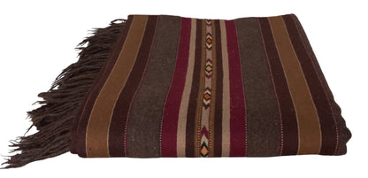 Afghan Wool Patu Blanket: Traditional Winter Shawl
