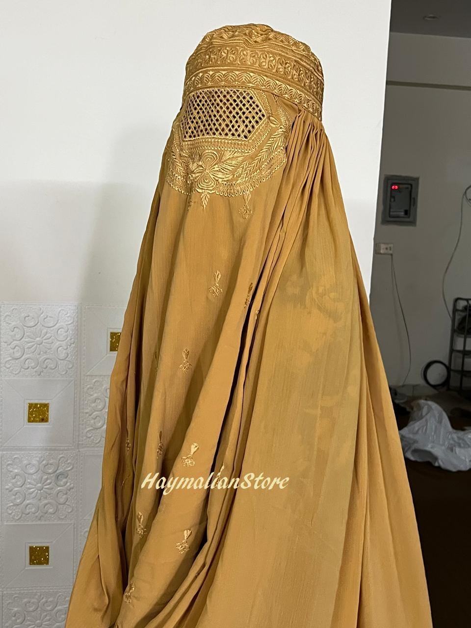 Abaya, Veils Muslim Scarf, Afghan Women Burqa-Abaya, Islamic Kaftan Muslim Hijab