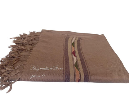 Afghan Wool Patu Blanket: Traditional Winter Shawl