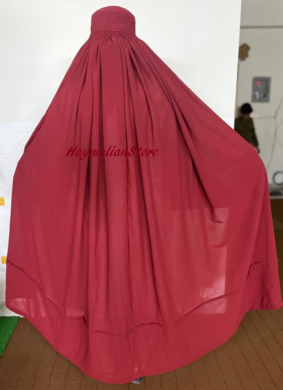 Abaya, Veils Muslim Scarf, Afghan Women Burqa-Abaya, Islamic Kaftan Muslim Hijab
