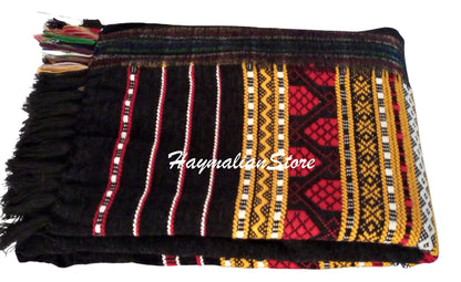 Handmade Velvet Afghan Patu Soft And Warm Blanket Shawl: Winter Peshawar Design