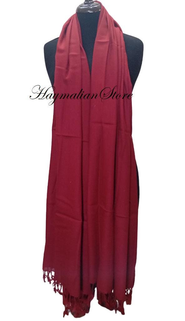 Wool Patu Blanket Scarf: Traditional Afghan Style Shawl