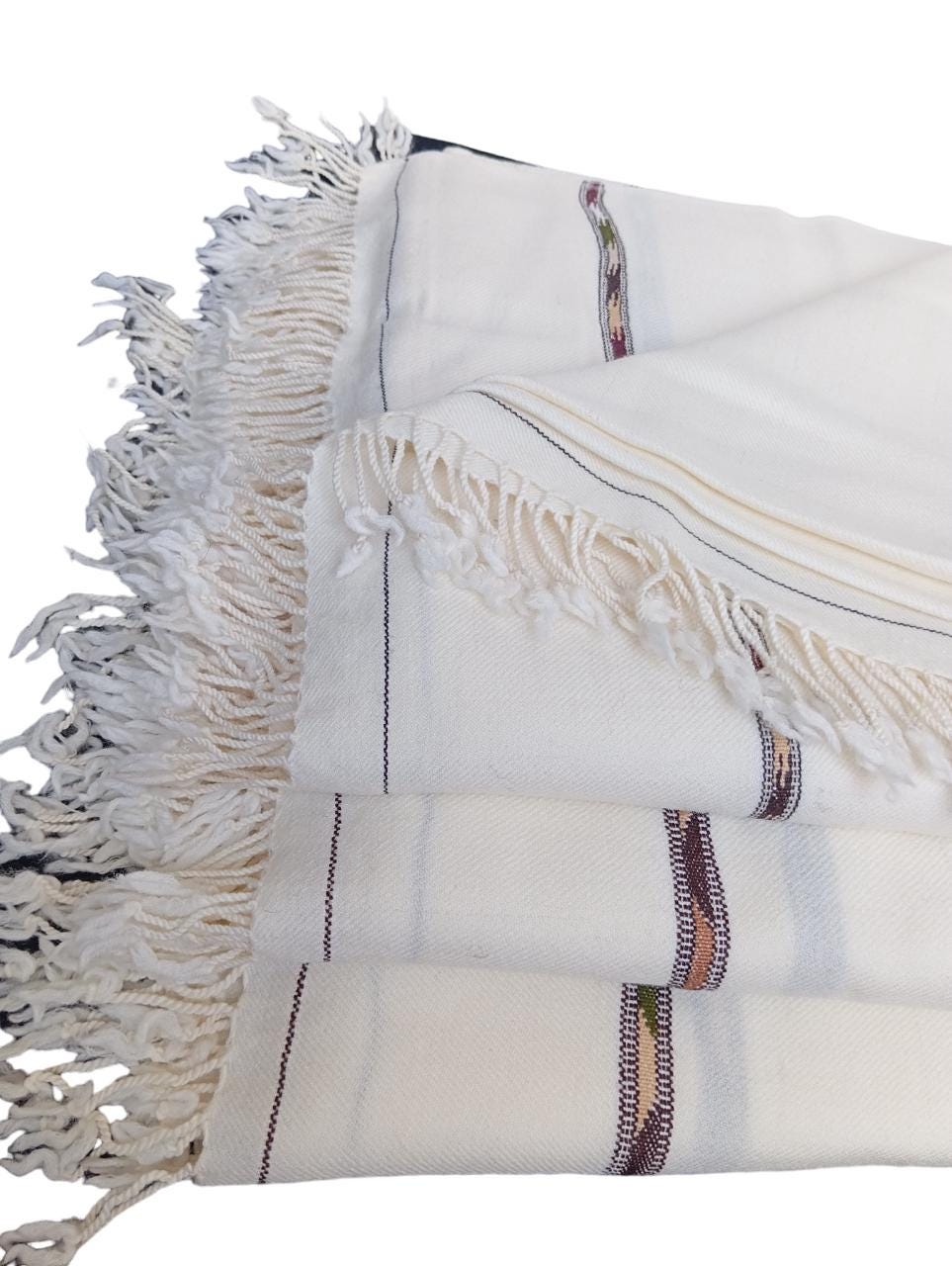 Afghan Wool Patu Blanket: Traditional Winter Shawl