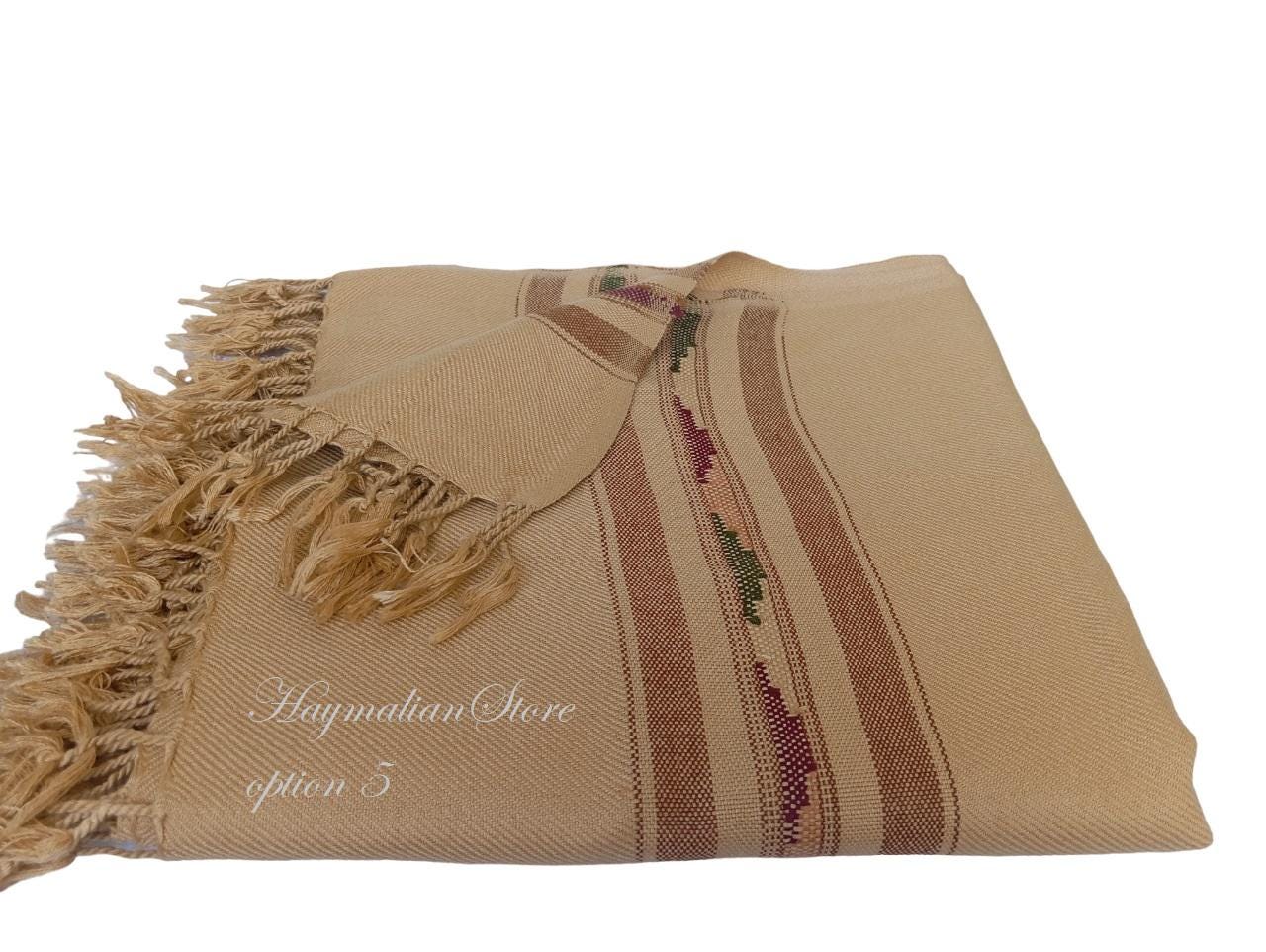 Afghan Wool Patu Blanket: Traditional Winter Shawl