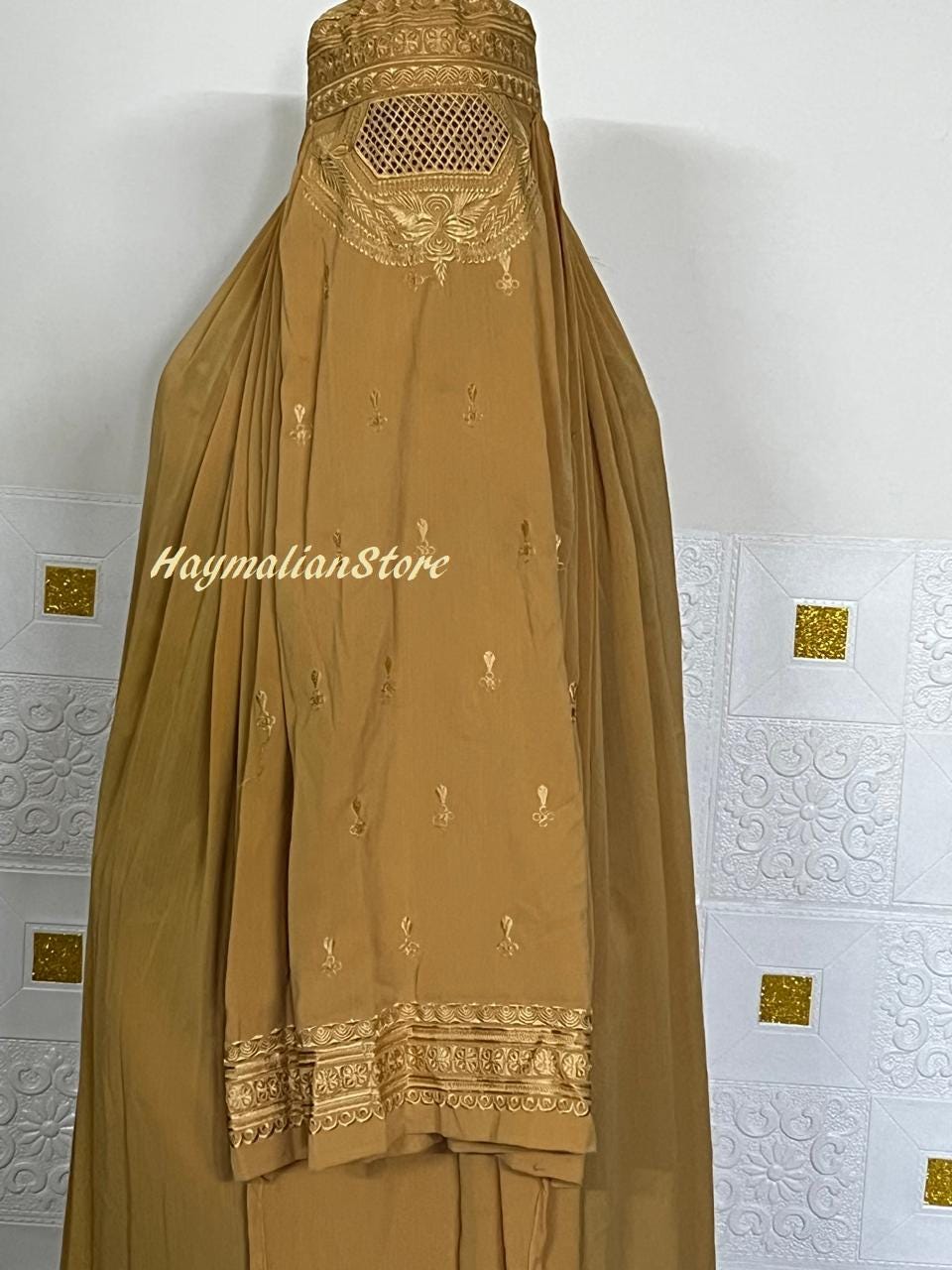 Abaya, Veils Muslim Scarf, Afghan Women Burqa-Abaya, Islamic Kaftan Muslim Hijab