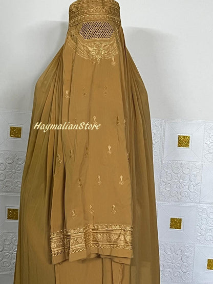 Abaya, Veils Muslim Scarf, Afghan Women Burqa-Abaya, Islamic Kaftan Muslim Hijab