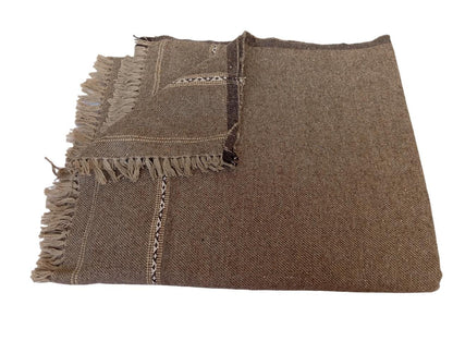 Afghan Patu Blanket: Colorful Wool Blend Shawl, Traditional Style