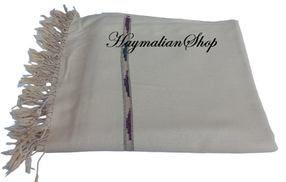 Multi Colors  Acrylic Tassol Warm Shawl For Men Patu Shawl: Traditional Winter Shawls