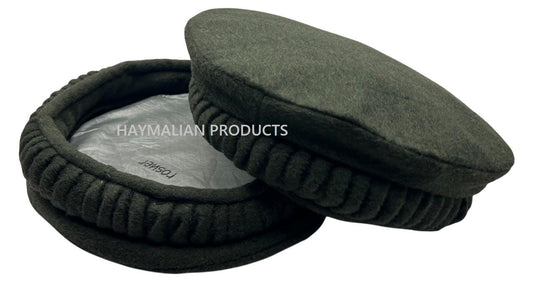 Handmade Wool Pakol Hat: Afghan Chitrali Style