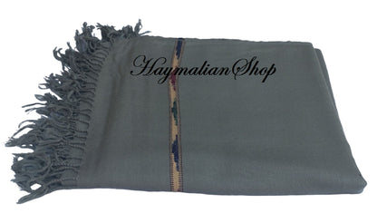 Multi Colors  Acrylic Tassol Warm Shawl For Men Patu Shawl: Traditional Winter Shawls