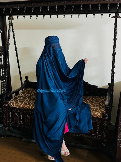 Abaya, Veils Muslim Scarf, Afghan Women Burqa-Abaya, Islamic Kaftan Muslim Hijab